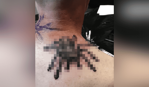 Tatuaje de tarántula