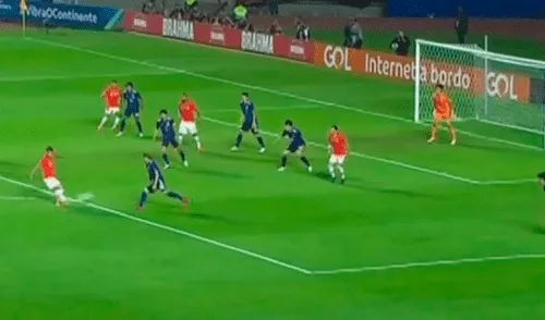 Chile vs. Japón: Eduardo Vargas decretó el 2-0 tras sublime disparo al ángulo