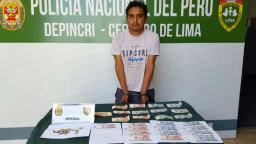 Capturan a un extorsionador en pleno atraco en el Centro de Lima [VIDEO]