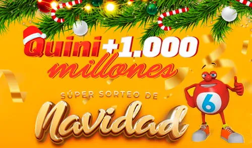 Navidad: ¿cuándo se sortea el Quini 6 de los 1.000 millones en la Argentina?