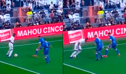 YouTube: el ridículo que pasó Vinicius Junior al querer hacer una 'bicicleta' [VIDEO]