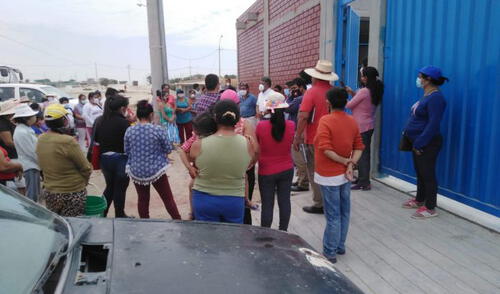 Vecinos exigen culminación de obra. PROTESTA AGUA