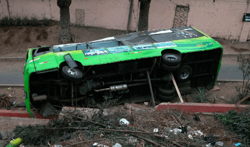 Sancionan con S/ 1.8 millones a Green Bus por accidente en cerro San Cristóbal Sancionan con S/ 1.8 millones a Green Bus por accidente en cerro San Cristóbal
