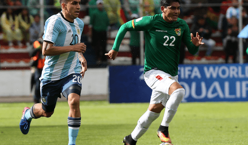 Lionel Scaloni ganó en La Paz siendo jugador de la selección de Argentina en el año 2005. Foto: EFE / MARTIN ALIPAZ. Bolivia-Argentina 15 años