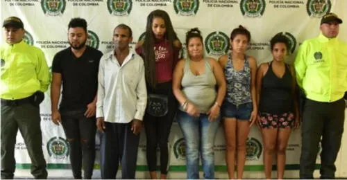 Capturados en la Guajira los integrantes de una red de explotación sexual infantil. Foto: Difusión.