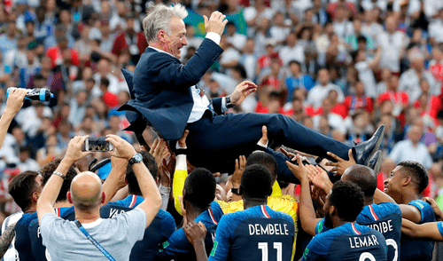 Didier Deschamps consiguió histórico récord tras ganar Rusia 2018