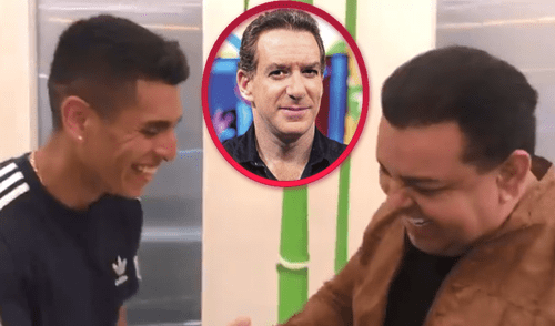 Paolo Hurtado y Andrés Hurtado se juntaron tras confusión de Eddie Fleischman [VIDEO]