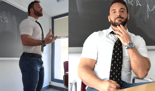 Profesor de matemáticas es considerado el más sexy de Instagram [FOTOS]