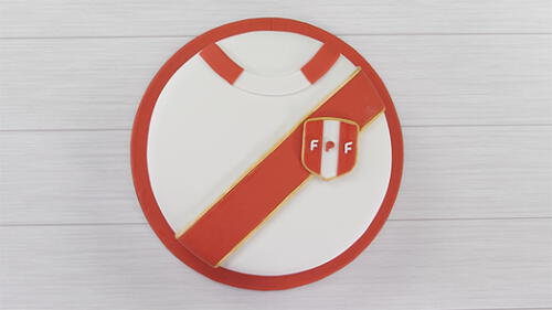 Torta camiseta de Perú para Rusia 2018 [video]
