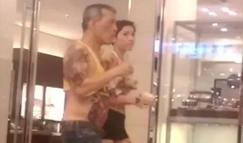 Rey de Tailandia paseó vestido de mujer y ahora amenaza con demandar a Facebook si no borra su video