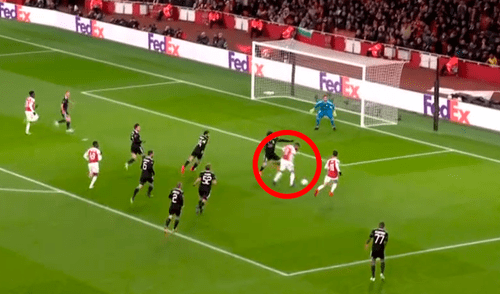 Arsenal vs Qarabag: Lacazette abrió el score con potente 'misil' [VIDEO]