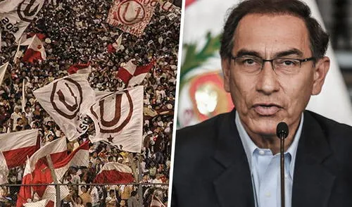 Universitario saluda a Martín Vizcarra por su cumpleaños.