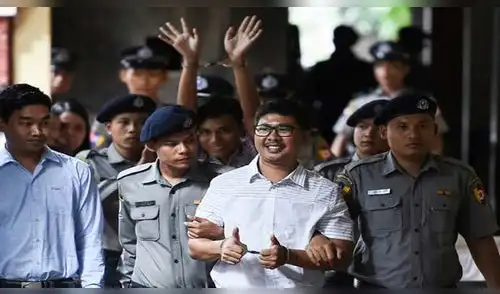 ONU exige a Birmania la liberación de dos periodistas de Reuters 