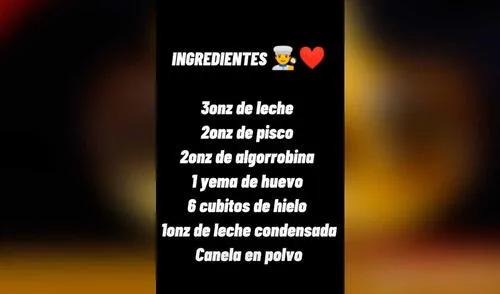 TikTok viral: peruano enseña a preparar un cóctel de algarrobina y su receta se viraliza