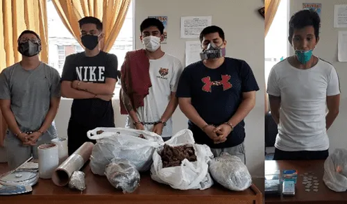 banda comercializaba drogas