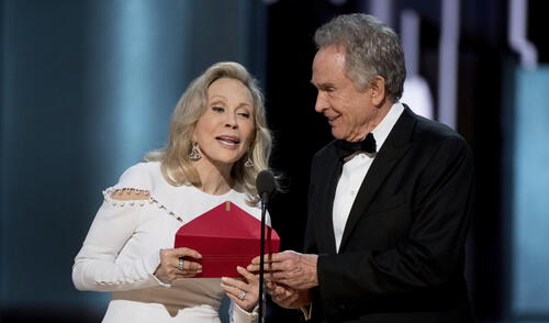 Oscar 2018:  Warren Beatty y Faye Dunaway volverán a entregar la estatuilla a Mejor película
