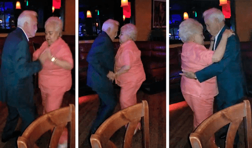 Facebook viral: pareja de ancianos tuvo cena romántica y se animaron a bailar una bachata [VIDEO]