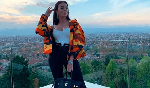 Georgina Rodríguez se roba miradas al mostrar su voluptuoso derrier [VIDEO]