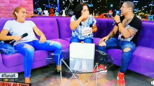 Critican a Natalia Málaga y Jonathan Maicelo por decir lisuras en programa de Katia Palma Critican a Natalia Málaga y Jonathan Maicelo por decir lisuras en programa de Katia Palma