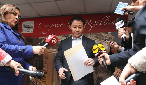 Kenji Fujimori afirma que hay "régimen de terror" en Fuerza Popular