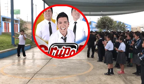 Facebook: escolar peruano canta tema del "Grupo 5" en actuación y hace vibrar a su colegio [VIDEO]