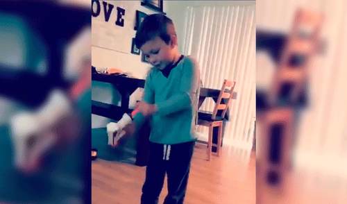 Facebook: niño estrena su pistola de juguete y sufre doloroso accidente Facebook: niño estrena su pistola de juguete y sufre doloroso accidente