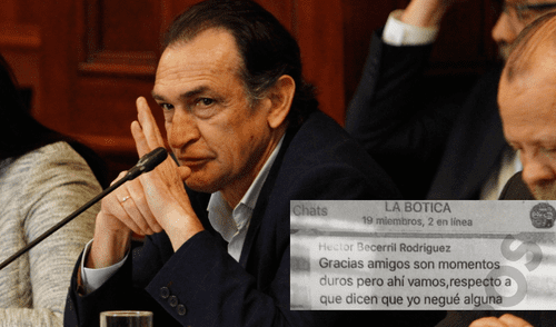 'La Botica': Nuevos chats en los que Héctor Becerril habla sobre sus audios