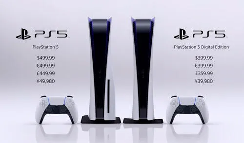 Precios oficiales de la PS5 edición con lector de discos y digital. Foto: PlayStation Su mejor amigo le regala una PS5 para que sigan jugando juntos