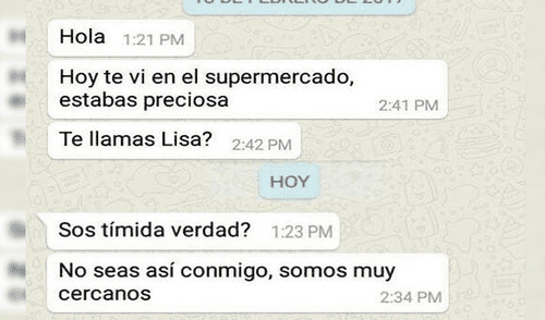 WhatsApp Viral: Acosador le pide fotos 'hot' y ella se las envía por esta razón WhatsApp Viral: Acosador le pide fotos 'hot' y ella se las envía por esta razón