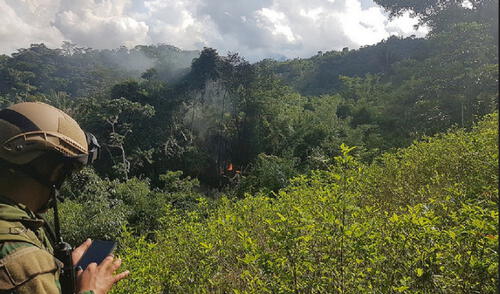 VRAEM: Destruyen cinco laboratorios de cocaína en Ayacucho