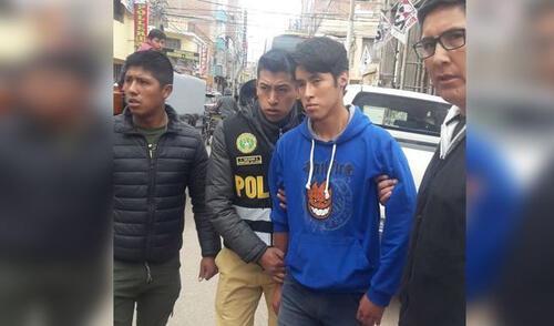 Abraham Capia Huanca fue detenido el 21 de enero.