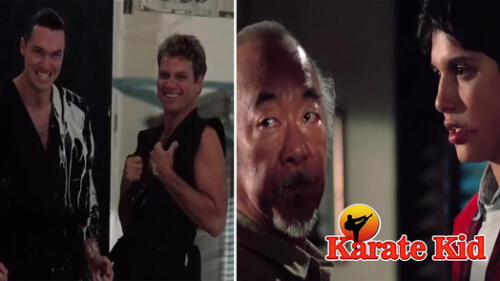 El sr. Miyagi rescató del dojo Cobra Kai a Daniel Larusso - Crédito: Columbia Pictures El sr. Miyagi rescató del dojo Cobra Kai a Daniel Larusso - Crédito: Columbia Pictures
