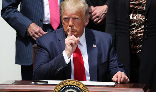 Donald Trump, presidente de Estados Unidos. Foto: AFP.
