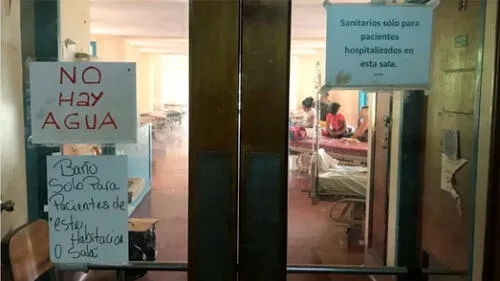 Los hospitales en Venezuela están prácticamente abandonados por el régimen de Nicolás Maduro. Foto: Difusión Los hospitales en Venezuela están prácticamente abandonados por el régimen de Nicolás Maduro. Foto: Difusión