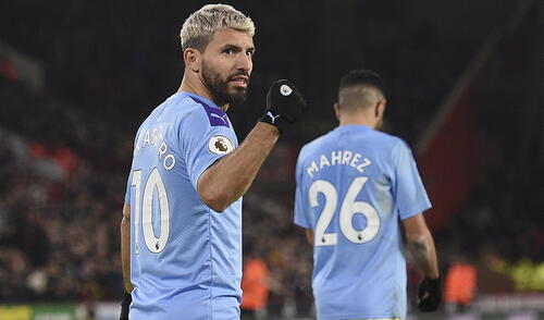 Manchester City derrotó a Sheffield en la fecha 24 de la Premier League. Foto: AFP Resultado | Manchester City 1-0 Sheffield por Premier League | Manchester City vs Sheffield en el Bramall Lane con gol de Kun Aguero por la Liga Inglesa | goles, fotos, videos | Resumen