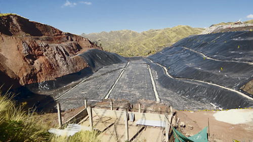 BOTADERO.  Residuos de la ciudad son enviados a Haquira.