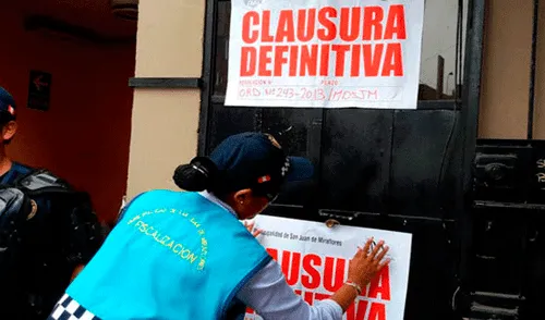 SJM: clausuran prostíbulo clandestino que aparentaba ser un ‘night club’ 