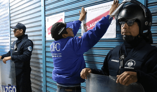 Municipalidad de Lima y PNP clausuraron prostíbulo clandestino en galería Unicachi [VIDEO]