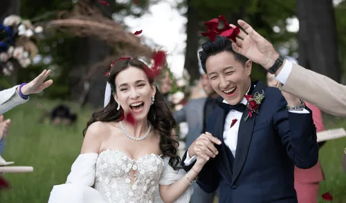 Hangeng de Super Junior se casó en Nueva Zelanda con la actriz china Celina Jade.