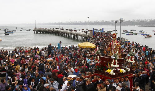 Asi se celebró el Día de San Pedro en Chorrillos [FOTOS]