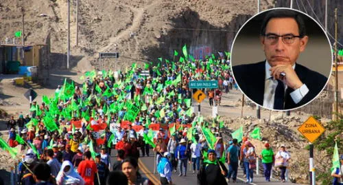 Tía María: Congresistas de Arequipa citan de urgencia a Vizcarra por huelga