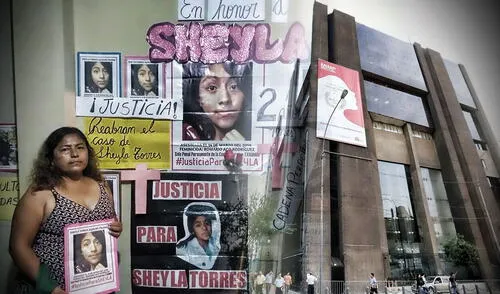 Magaly Aguilar Cortez y su lucha por justicia. Foto: La República