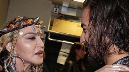 Maluma tuvo un encuentro con Madonna en los MTV [FOTOS] [VIDEO]