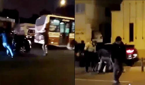 Surquillo: difunden impactante video de balacera en la Av. Angamos Surquillo: difunden impactante video de balacera en la Av. Angamos
