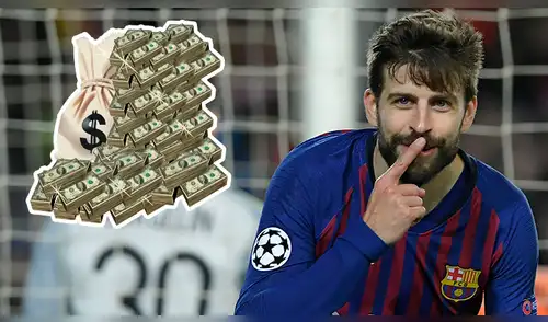 Gerard Piqué confiesa que tiene más dinero que la mitad de los clubes de España [VIDEO]