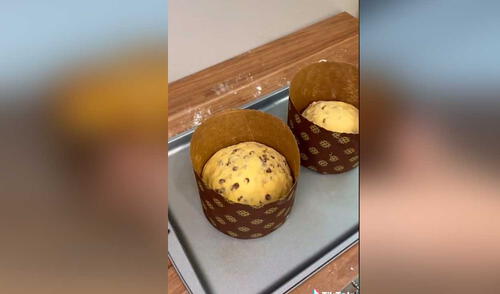 Desliza las imágenes para conocer un poco más sobre la preparación de este postre navideño casero. Foto: captura de TikTok/queenscupcakes TikTok viral: peruana enseña a preparar panetón casero y su sencilla receta se hace viral