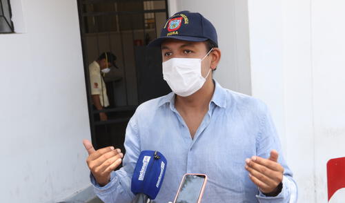 Burgomaestre responde a cuestionamientos. Alcalde Juan Díaz Dios