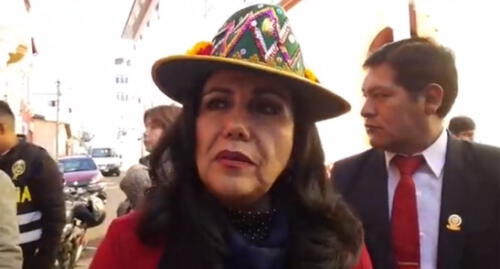 Ministra de la Mujer, Gloria Montenegro. Ministra de la Mujer, Gloria Montenegro.