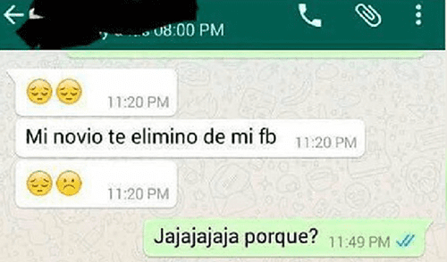 WhatsApp: Hombre descubre que su novia es infiel y ella hace esto 