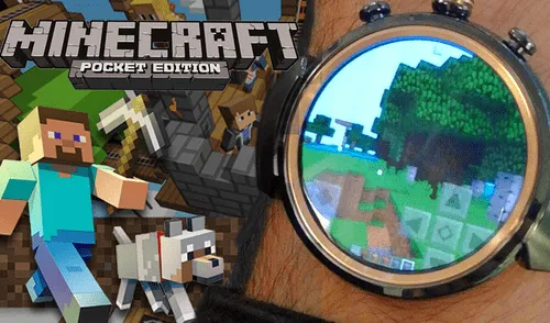 Minecraft: Reloj de Motorola logra ejecutar el juego [VIDEO]